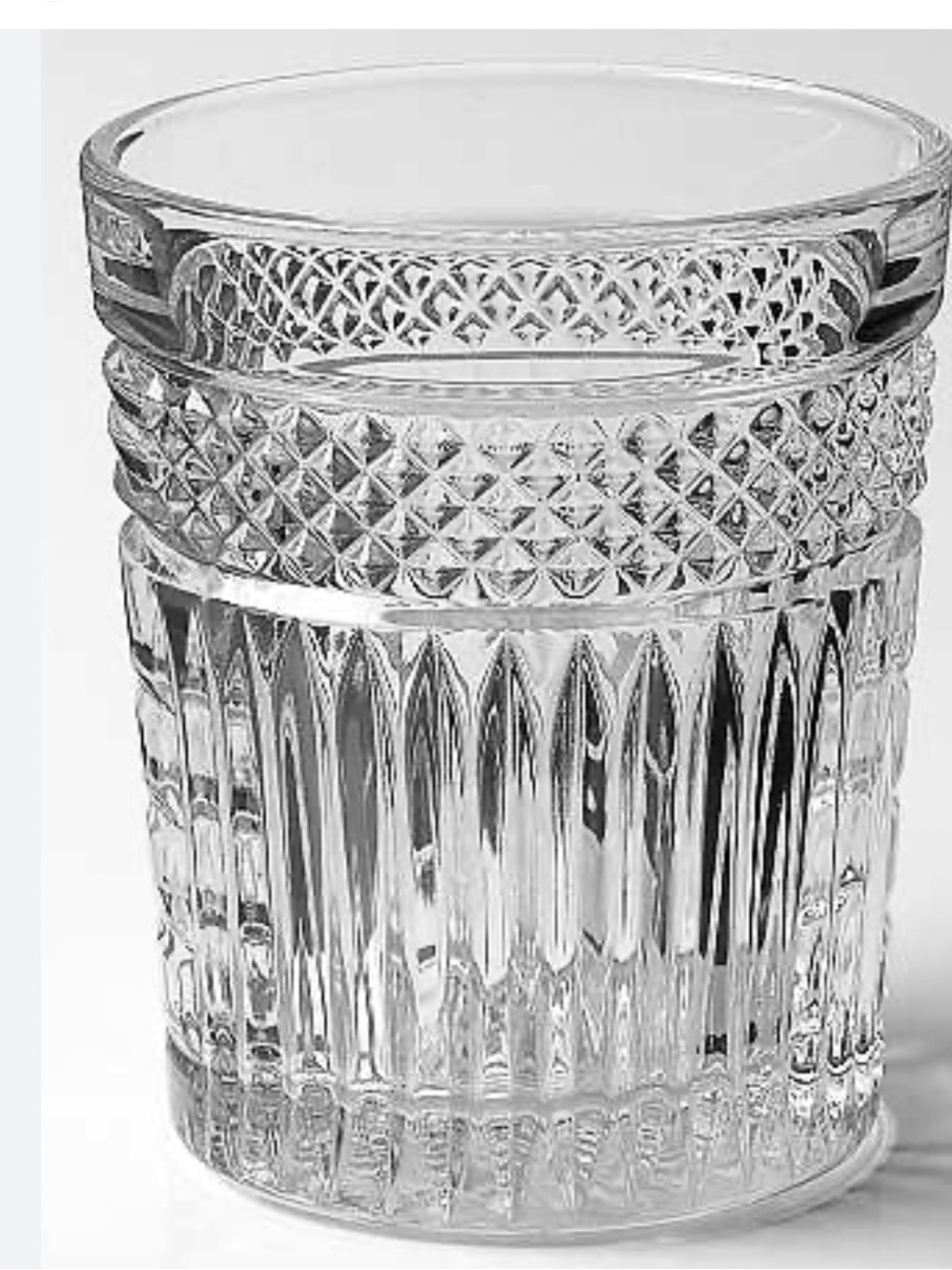 Libbey VTG Radiant Clear Cut-Crystal Old Fashion Set - 4 Pack - Picture 8 of 8